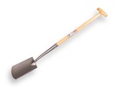 Spade IDEAL Ecco 1106 grijs gelakt, met ESSEN T-steel 85 cm