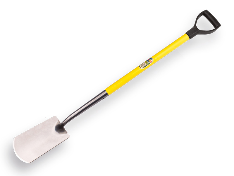 [811025] Spade ATLAS DIAMANT gepolijst, met FIBERGLAS D-steel 72,5 cm, totale lengte 110 cm