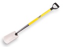 Spade ATLAS DIAMANT gepolijst, met FIBERGLAS D-steel 72,5 cm, totale lengte 110 cm