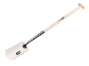 Zwanenhalsspade ATLAS DIAMANT gepolijst, met ATLAS T-steel 80 cm en Engelse Kruk, FSC 100%