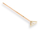 Asfalthark OFFNER versterkt, 14 tands met ATLAS steel 170 x 3,4 cm