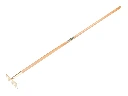 Tuinhark OFFNER 8 rechte tanden, met ATLAS steel 170 x 2,8 cm