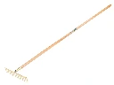 Tuinhark OFFNER 16 rechte tanden, met ATLAS steel 170 x 2,8 cm