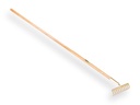 Tuinhark OFFNER 10 gebogen tanden, met ATLAS steel 170 x 2,8 cm