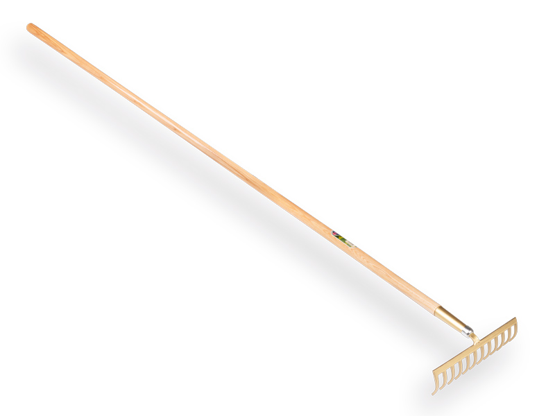 Tuinhark OFFNER 12 gebogen tanden, met ATLAS steel 170 x 2,8 cm