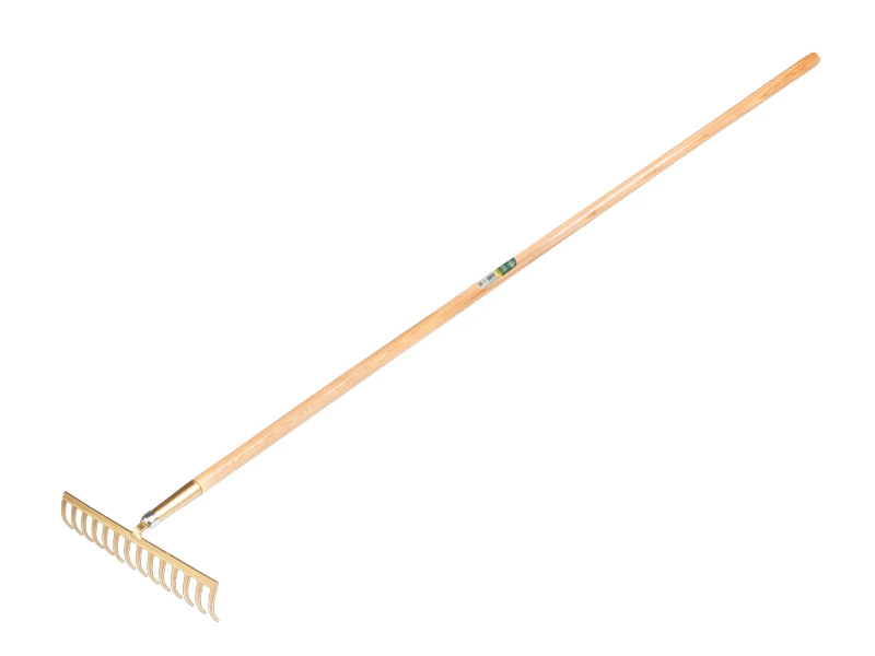 Tuinhark OFFNER 14 gebogen tanden, met ATLAS steel 170 x 2,8 cm