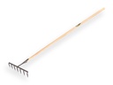Zaadhark DE WIT gesmeed met 7 ronde tanden en ATLAS steel 160 x 3,2 cm
