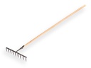 Zaadhark DE WIT gesmeed met 9 ronde tanden en ATLAS steel 160 x 3,2 cm