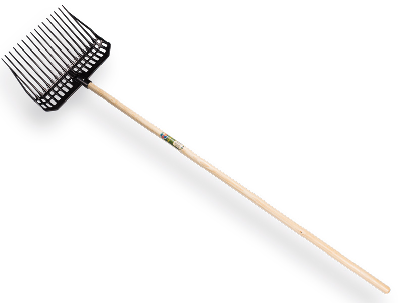 Mestvork ATLAS kunststof, fijngetand met ATLAS steel 150 x 2,8 cm 