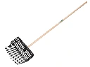 Mestvork ATLAS kunststof, fijngetand met korf en ATLAS steel 150 x 2,8 cm 