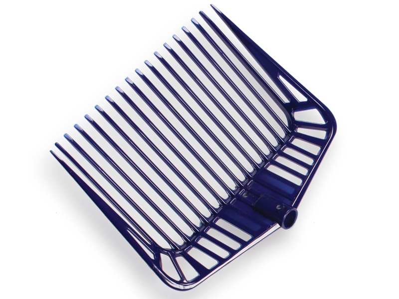 [827032] Allesruimer ATLAS kunststof, 18 tands 33 cm, zonder steel