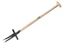 Zuringsteker - Distelsteker ATLAS 2 tands met ATLAS T-steel 95 cm recht, FSC 100%