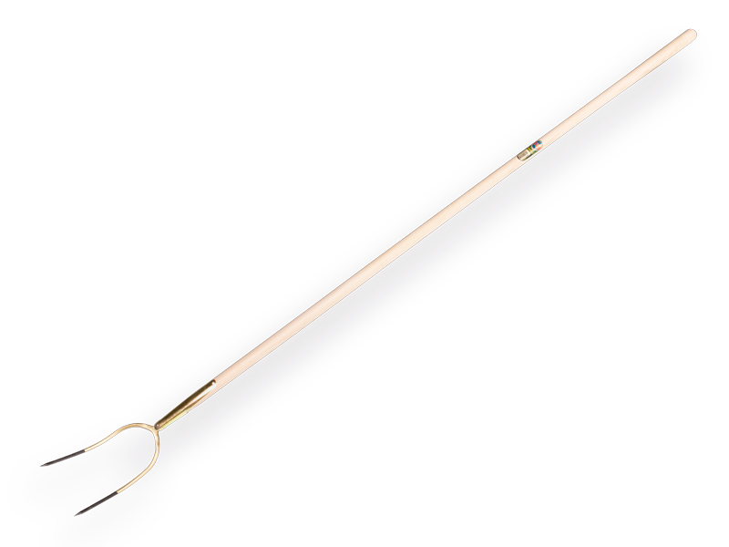 [827180] Hooivork OFFNER 2 tands met ATLAS steel 180 cm, FSC 100%