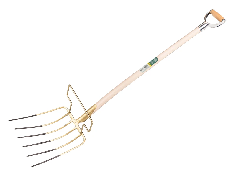 Bladvork OFFNER 6 tands met beugel en ATLAS YD-steel 110 cm, FSC 100%