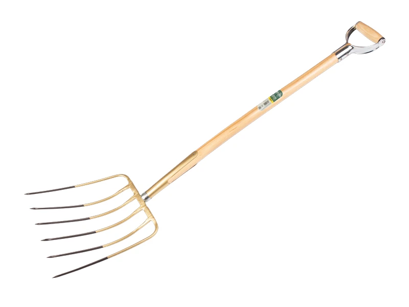 Maisvork OFFNER 6 tands 32 cm met stift, veerbus en ATLAS YD-steel 95 cm