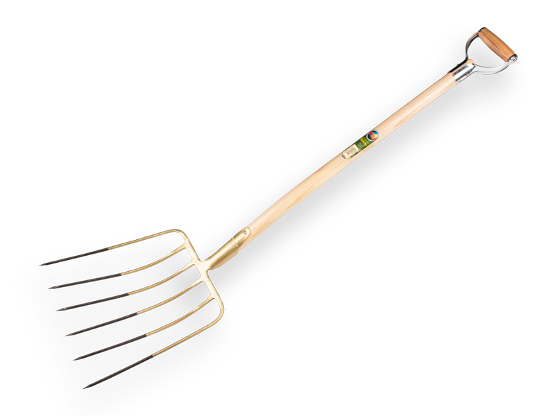 Maisvork OFFNER 6 tands 32 cm met lipdul en ATLAS YD-steel 95 cm