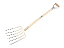 Maisvork OFFNER 6 tands 32 cm met lipdul en ATLAS YD-steel 95 cm