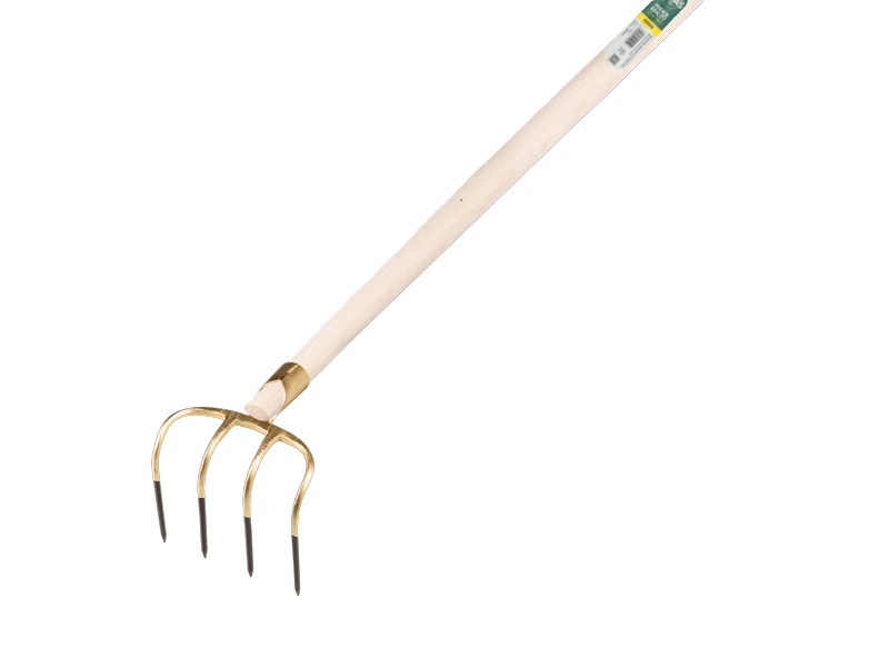 Mesthaak OFFNER met 4 lange tanden 21 cm, dul en rechte ATLAS Ecofiber steel 250 cm