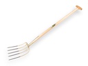 Mestvork OFFNER 5 tands brons, met ATLAS T-steel 100 cm