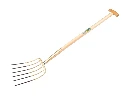 Mestvork OFFNER 6 tands brons, met ATLAS T-steel 90 cm