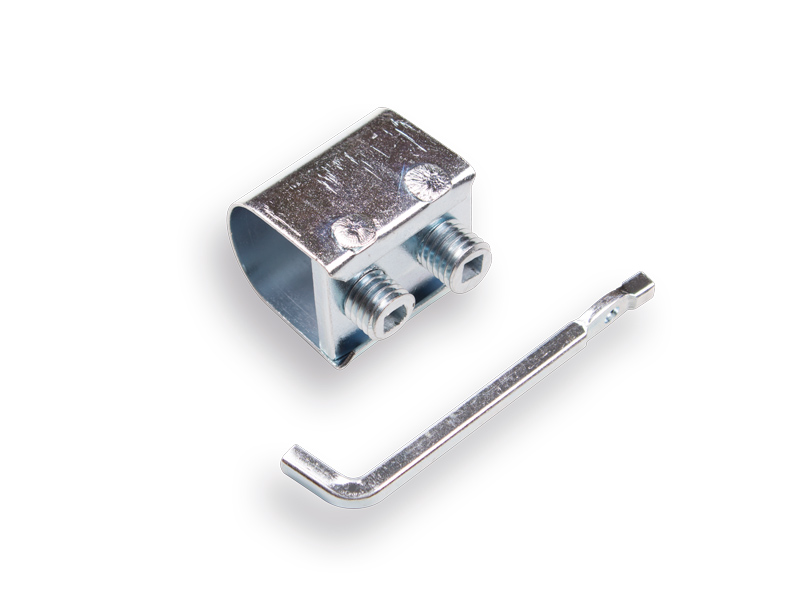 [920205] Zeisring Jimmy klein 35 x 30 mm met sleutel, voor metalen zeisboom