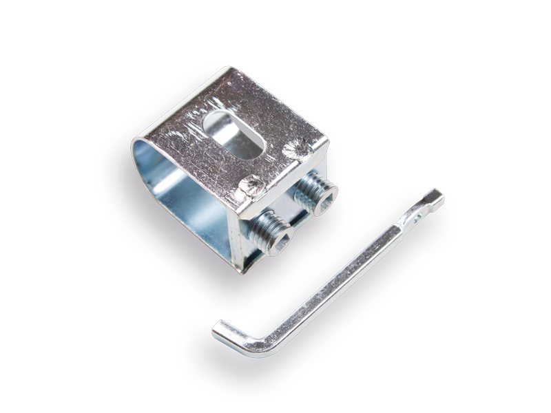 [920207] Zeisring Jimmy groot 50 x 40 mm met sleutel, voor houten zeisboom