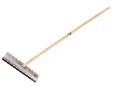 Mestschuiver PROLINE RVS 55 cm met dulversteviging en ATLAS steel 160 x 3,2 cm