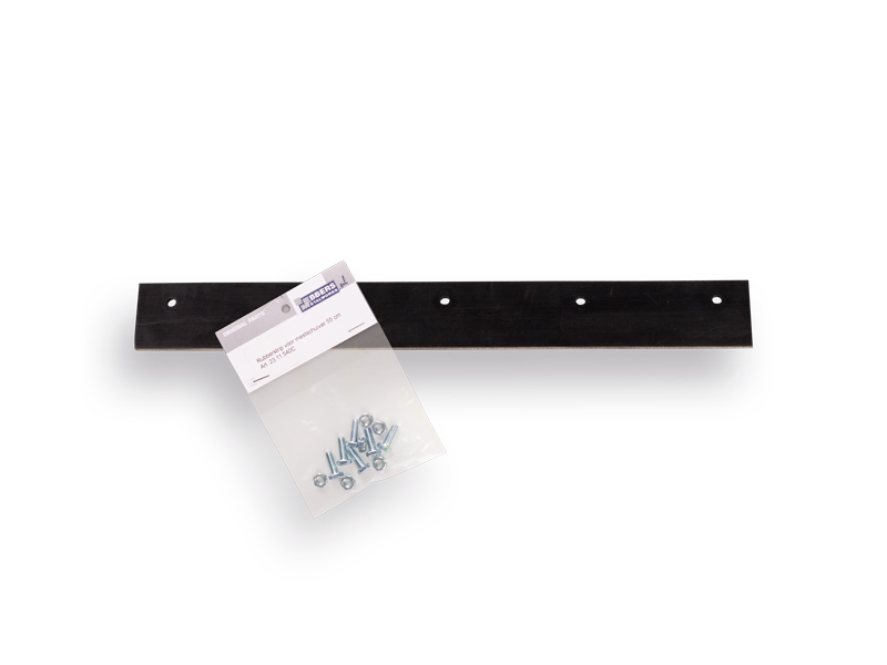 [928042] Rubberen voor mestschuiver 40 cm, inclusief bouten en moeren (voor schuiver 928040)