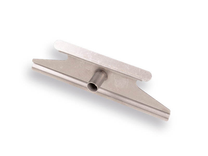 [928114] Stalkrabber RVS, één zijde 35 cm, andere zijde 21 cm, zonder steel