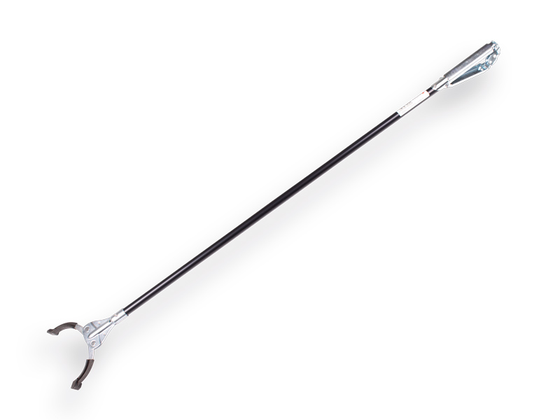 [928330] Zwerfvuilgrijper FLORA 52, 105 cm, kunststof bek, metalen knijpgreep