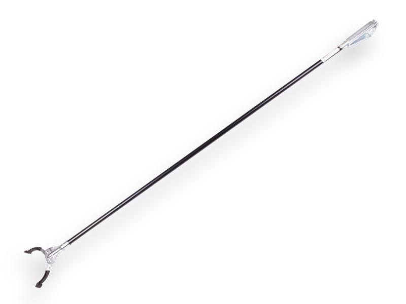 [928335] Zwerfvuilgrijper FLORA 53, 140 cm, kunststof bek, metalen knijpgreep