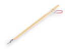 Afvalgrijper - Zwerfvuilgrijper FLORA 21, 85 cm hout, platte stalen bek en lusgreep