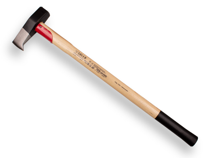 [951615] Kloofbijl - Kloofhamer ADLER 3000 gram met HICKORY steel 90 cm en steelbescherming