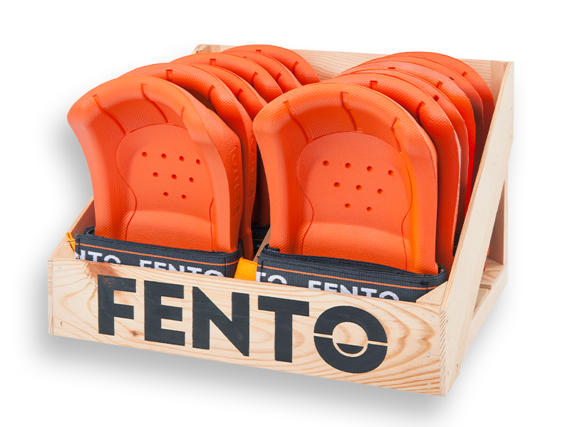 Display FENTO inclusief 12 paar FENTO HOME kniebeschermers