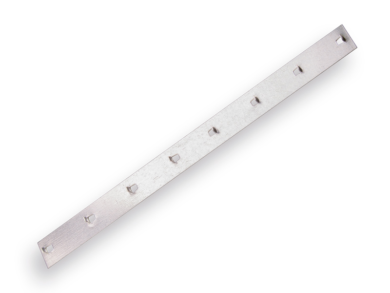 [960520] Slijtstrip met lipjes voor sneeuwschuiver gebogen (960500 en 960513)