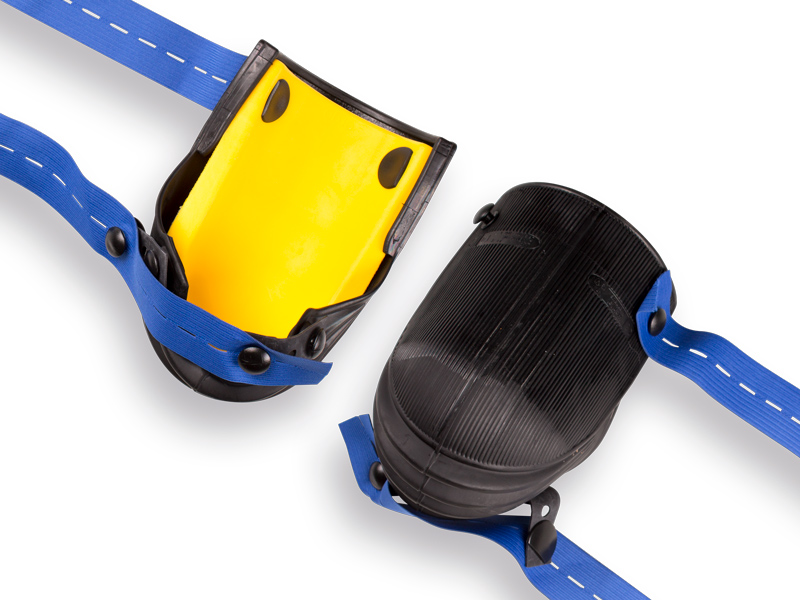 [960700] Kniebeschermers NIERHAUS 13-VE ergonomisch, harmonica lang (per paar)