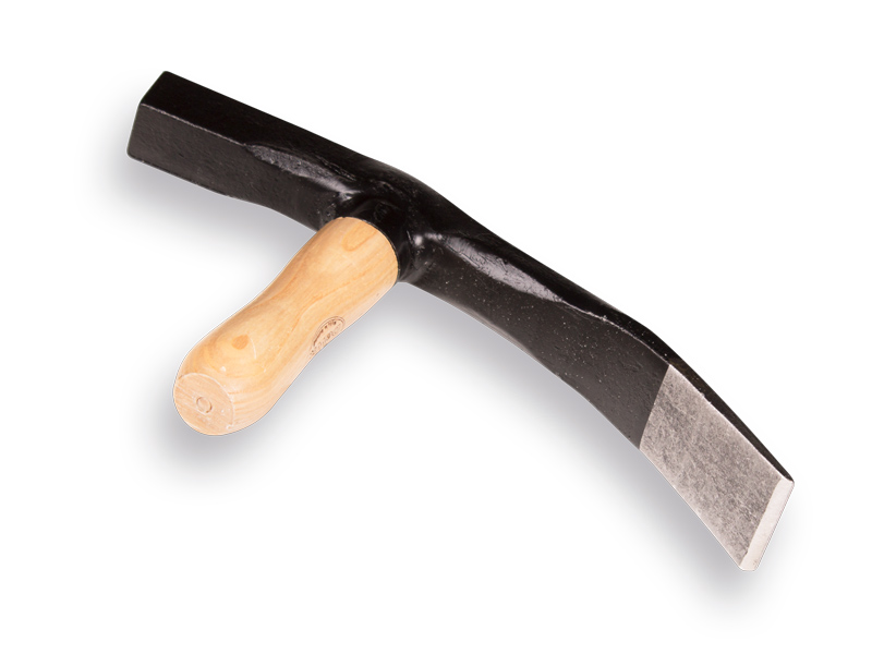 Straathamer DE WIT met ESSEN steel, bekbreedte 40 mm