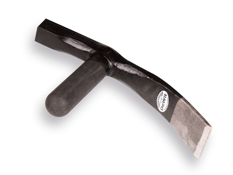 [960829] Straathamer DE WIT model BRABANT kort, met fiberglassteel, bekbreedte 70 mm