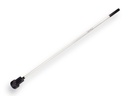Stamper DE WIT Ø 11 cm, lengte 160 cm, gewicht 3,5 kg, met fibersteel