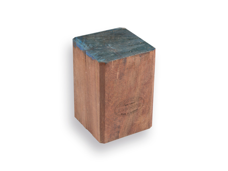Houten blok voor DE WIT stamper (960830)