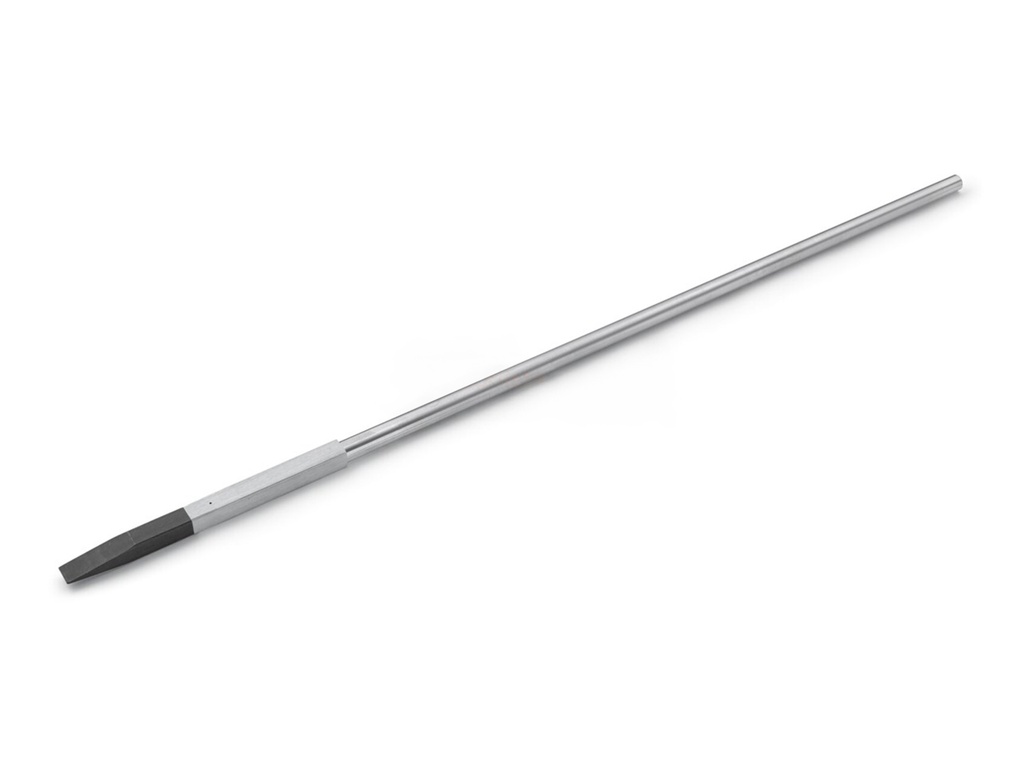 [960874] Stootijzer HULTAFORS B1500S aluminium 150 cm, stalen punt, 40 cm vierkant