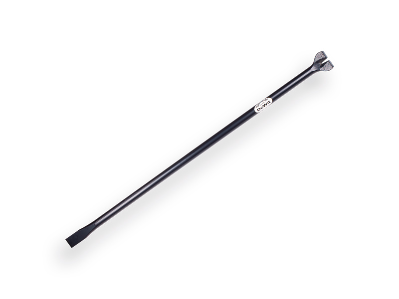 Koevoet – Breekijzer DE WIT 1100 x 28 mm, rond met klauw en beitel
