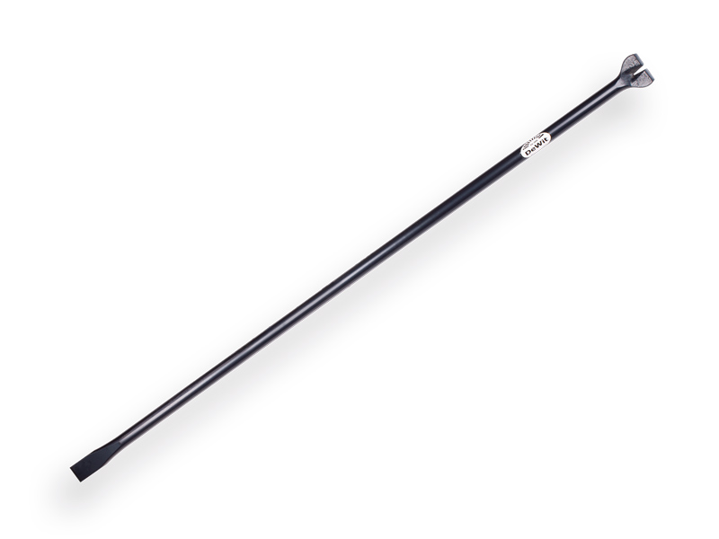 Koevoet – Breekijzer DE WIT 1500 x 30 mm, rond met klauw en beitel