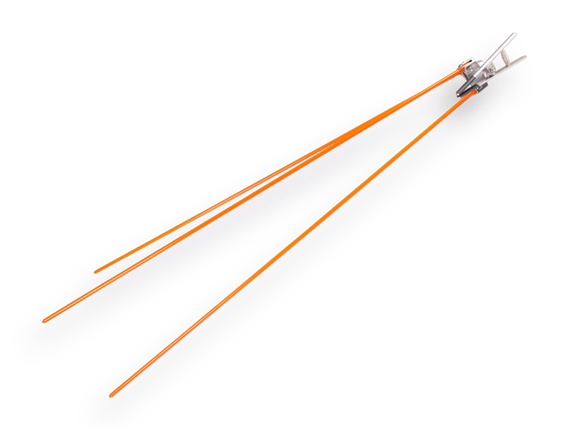 Statief NESTLE voor jalonstok, 100 cm met 3 poten en klembeugel