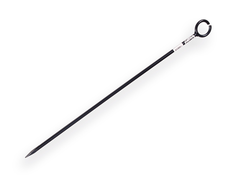 [960930] Draadpen DE WIT 600 x 10 mm met oog