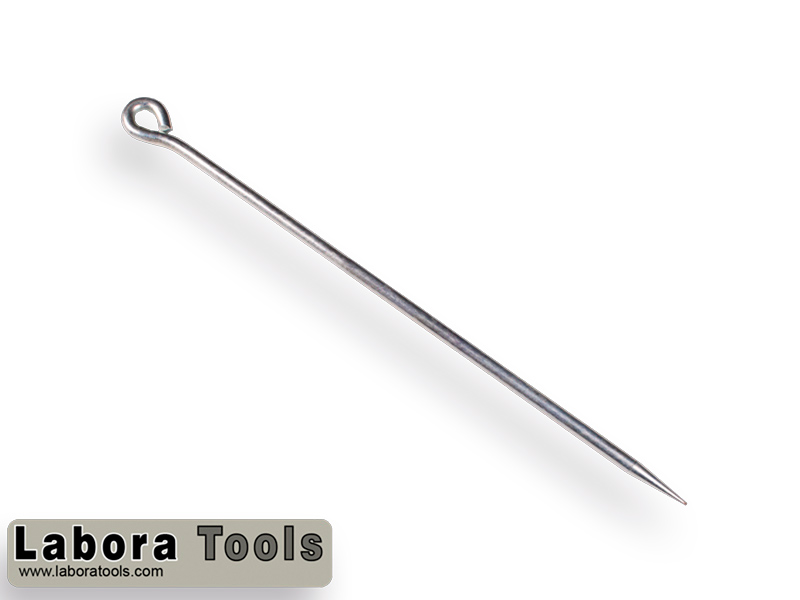 Draadpen LABORA 400 x 10 mm verzinkt, met oog