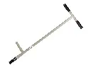 Richtijzer - Schiftijzer LABORA 95 cm, met gehard stalen mes en opstap