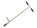Richtijzer - Schiftijzer LABORA 95 cm, met gehard stalen mes en opstap