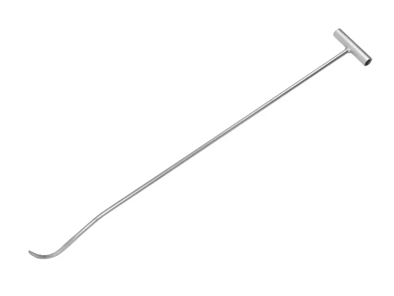 [970970] Putdekselhaak LABORA 1000 x 12 mm verzinkt, met gesmede krul