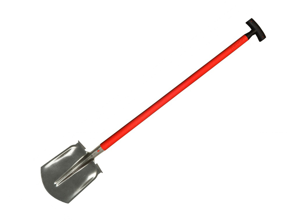 Steekbats POLET 1/4 000, gehard en gepolijst, PLATTE OPSTAP, met fibersteel 110 cm